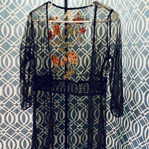 Maxi dress length slip on